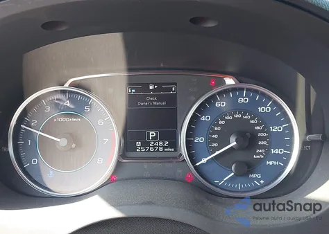 2017 Subaru Crosstrek 2.0I Limited z USA, uszkodzony, nr VIN JF2GPAKC9H8213700